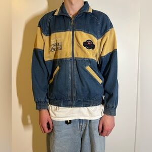 denim vintage Zip-Up